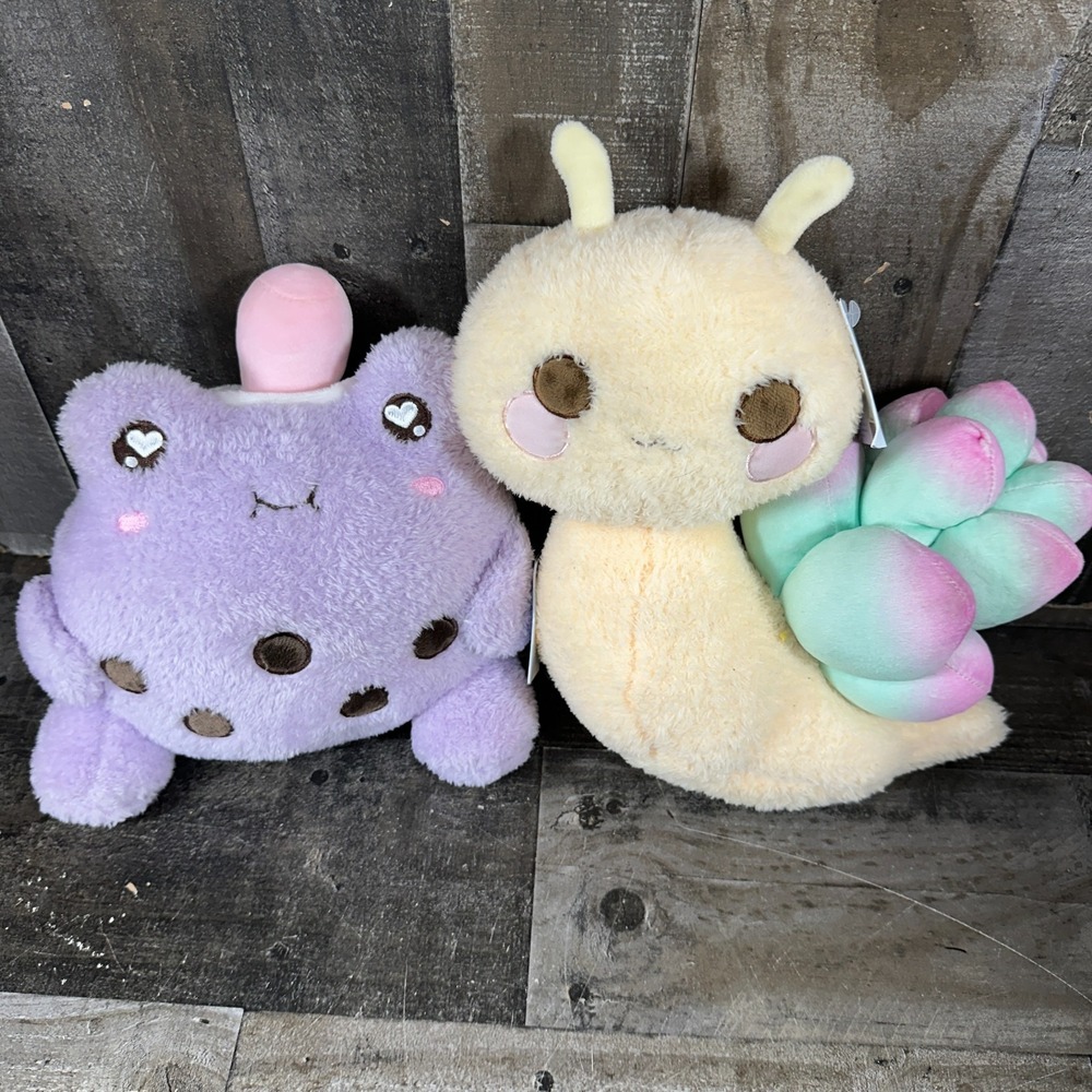 Cuddle Barn Boba Wawa The Magical Frog Prince & Snail